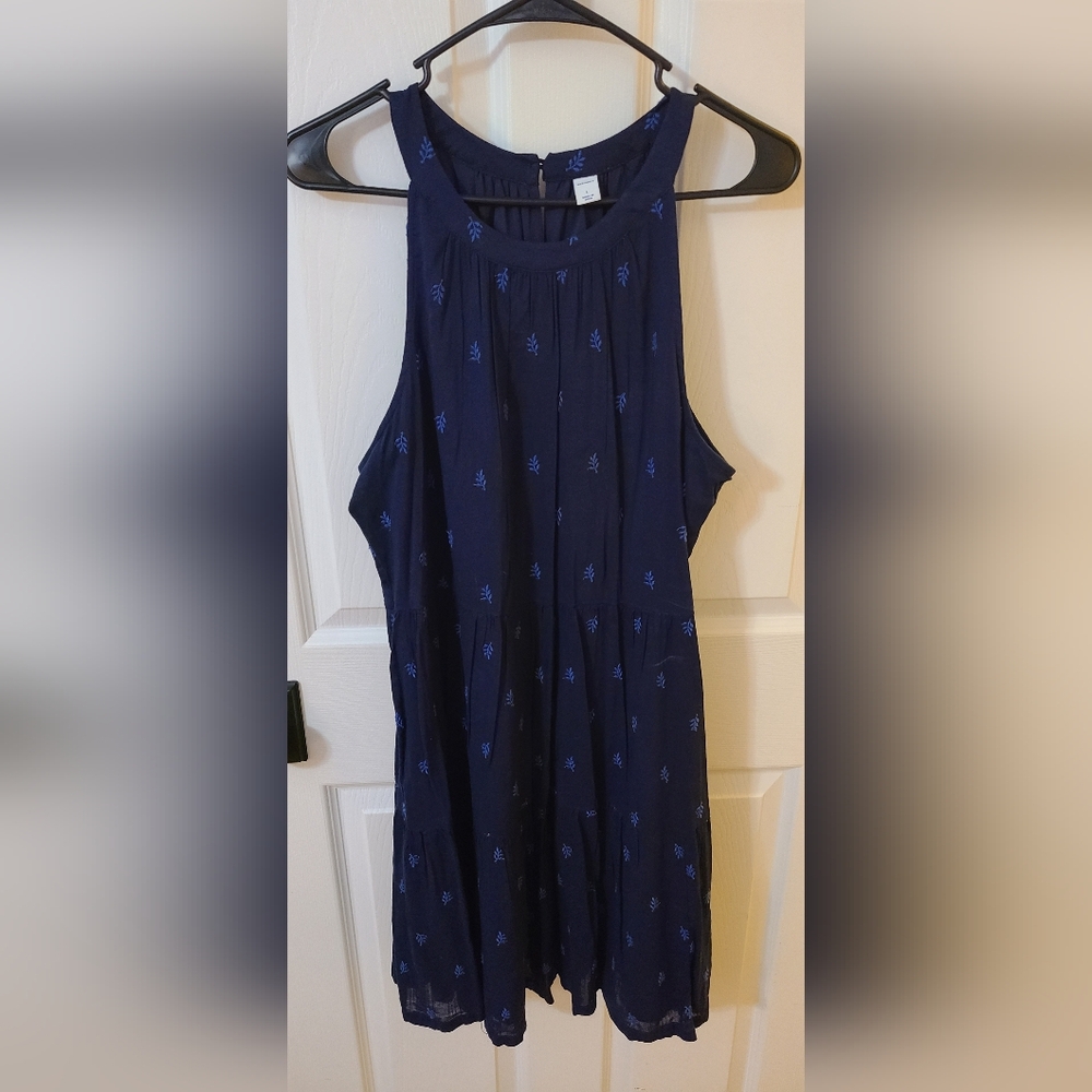 Sleeveless Flutter Dress Old Navy Large